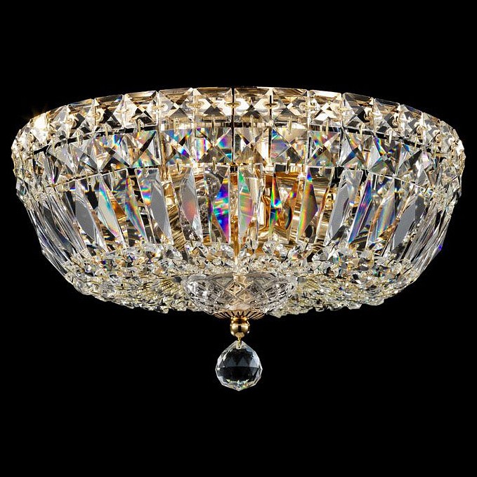 Люстра потолочная Maytoni Basfor DIA100-CL-03-G