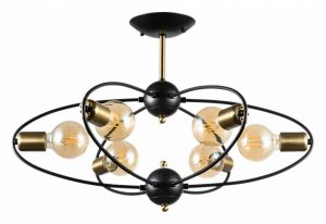 Люстра потолочная Arte Lamp Glasgow A1963PL-6BK