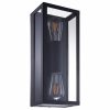 Уличный светильник настенный Arte Lamp Belfast A4569AL-2BK