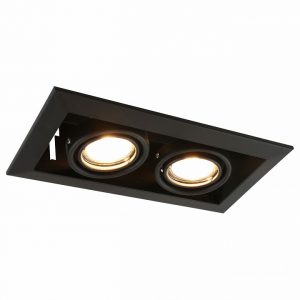 Светильник встраиваемый Arte Lamp A5941 A5941PL-2BK