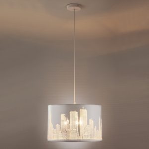 Alternative view of Светильник подвесной Eurosvet City 50066/3 белый