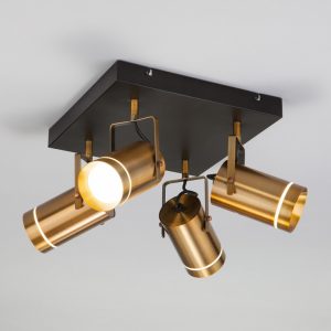 Светильник потолочный Eurosvet Bronze 20063/4 LED античная бронза 36W