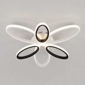 Люстра потолочная Eurosvet Blade 90137/6 белый/чёрный 65W