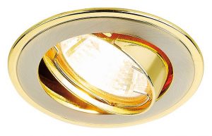 Светильник встраиваемый Ambrella Classic 104A 104A SN/G