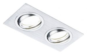 Светильник встраиваемый Ambrella Classic A601 A601/2 AL