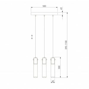 Alternative view of Светильник подвесной TK Lighting Look 856 Look