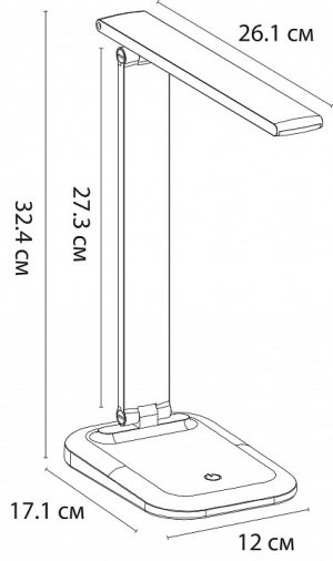 Alternative view of Настольная лампа  Arte Lamp London A5124LT-1WH