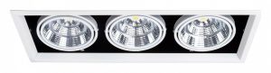 Светильник встраиваемый Arte Lamp Merga A8450PL-3WH