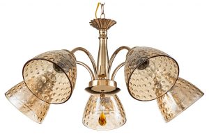 Люстра подвесная Escada Freesia 658/5PL Gold