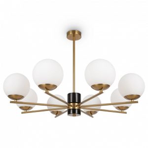 Люстра на штанге Freya Marble FR5230PL-08BS