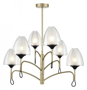 Alternative view of Люстра на штанге Vele Luce Oro VL5654P16