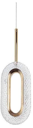 Светильник подвесной Arte Lamp Ovale A2489SP-1GO