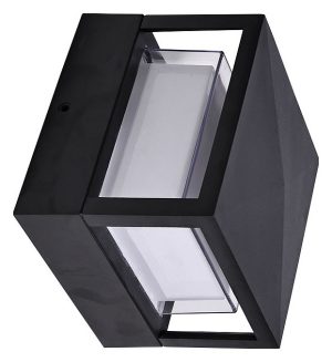 Уличный светильник настенный Arte Lamp Ulysses A8712AL-1BK