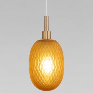 Светильник подвесной Eurosvet Pineapple 50266/1 янтарный