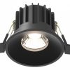 Светильник встраиваемый Maytoni Round DL058-12W4K-B