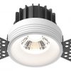 Светильник встраиваемый Maytoni Round DL058-12W4K-TRS-W
