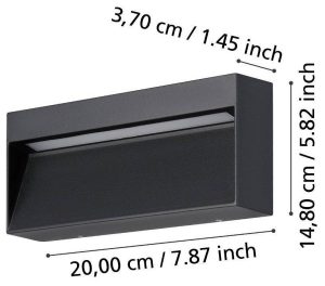 Alternative view of Уличный светильник настенный Eglo Maruggio 900891