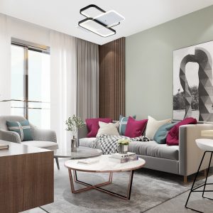 Alternative view of Люстра потолочная Escada Space 10215/S LED