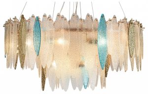 Люстра подвесная Natali Kovaltseva Triada TRIADA 91002/15C GOLD