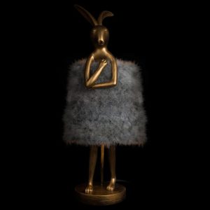 Настольная лампа  Loft it Lapine 10315/B Grey fluff