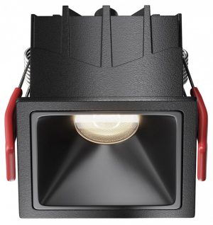 Светильник встраиваемый Maytoni Alfa LED DL043-01-10W4K-SQ-B-1