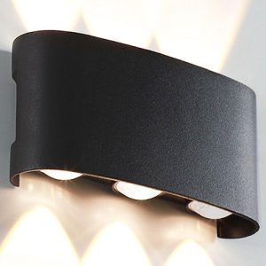 Уличный светильник настенный Arte Lamp Bosto A3122AL-6BK