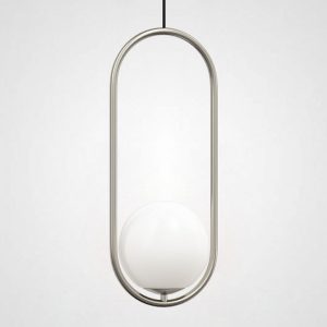 Светильник подвесной Imperiumloft Matthew Mccormick Hoop Silver Mila Pendant 179967-22