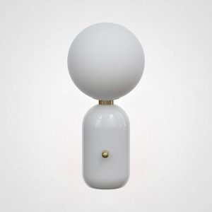 Настольная лампа  Imperiumloft Parachilna Aballs White 186171-22
