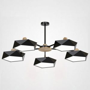Люстра потолочная Imperiumloft Geometric Черная 186749-26