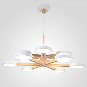 Люстра на штанге Imperiumloft TURNA White 229080-26