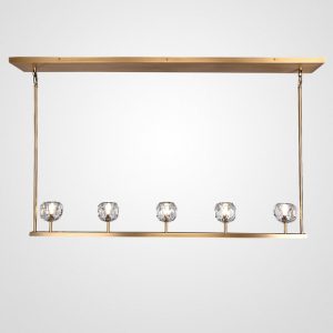 Люстра на штанге Imperiumloft RH Boule De Cristal Linear 240204-22